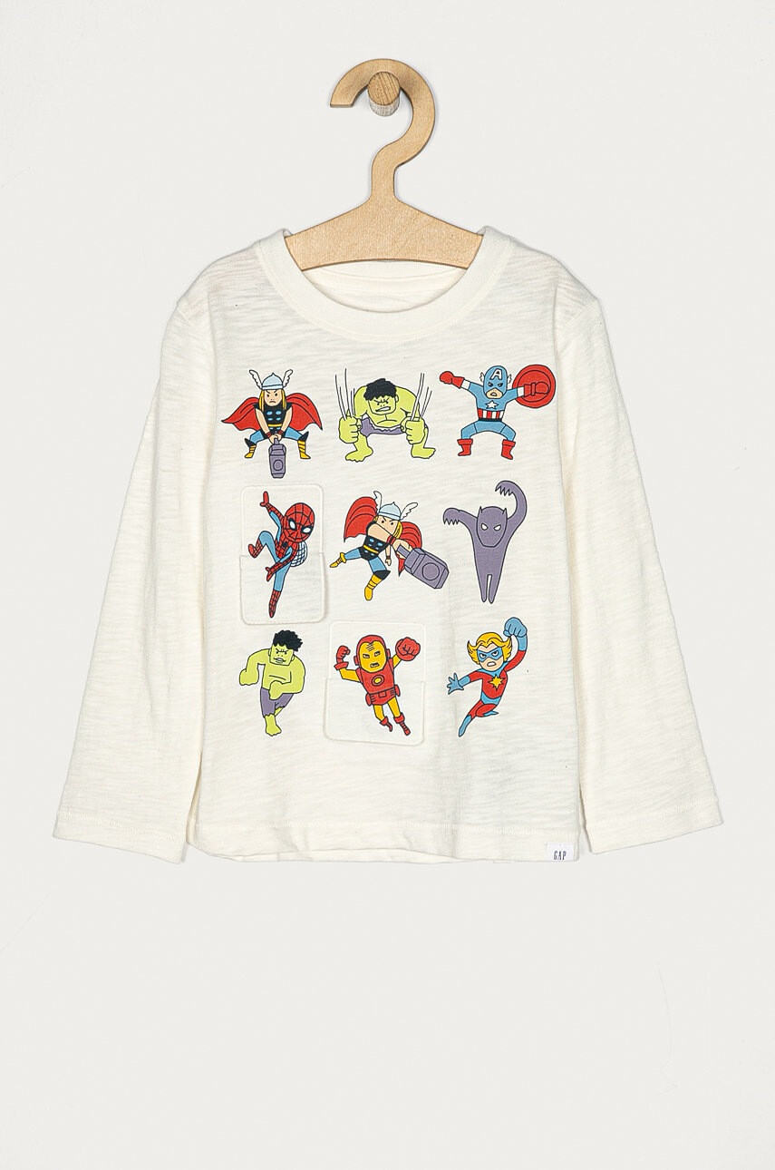Gap Детска блуза с дълги ръкави x Marvel 74-110 cm - Pepit.bg