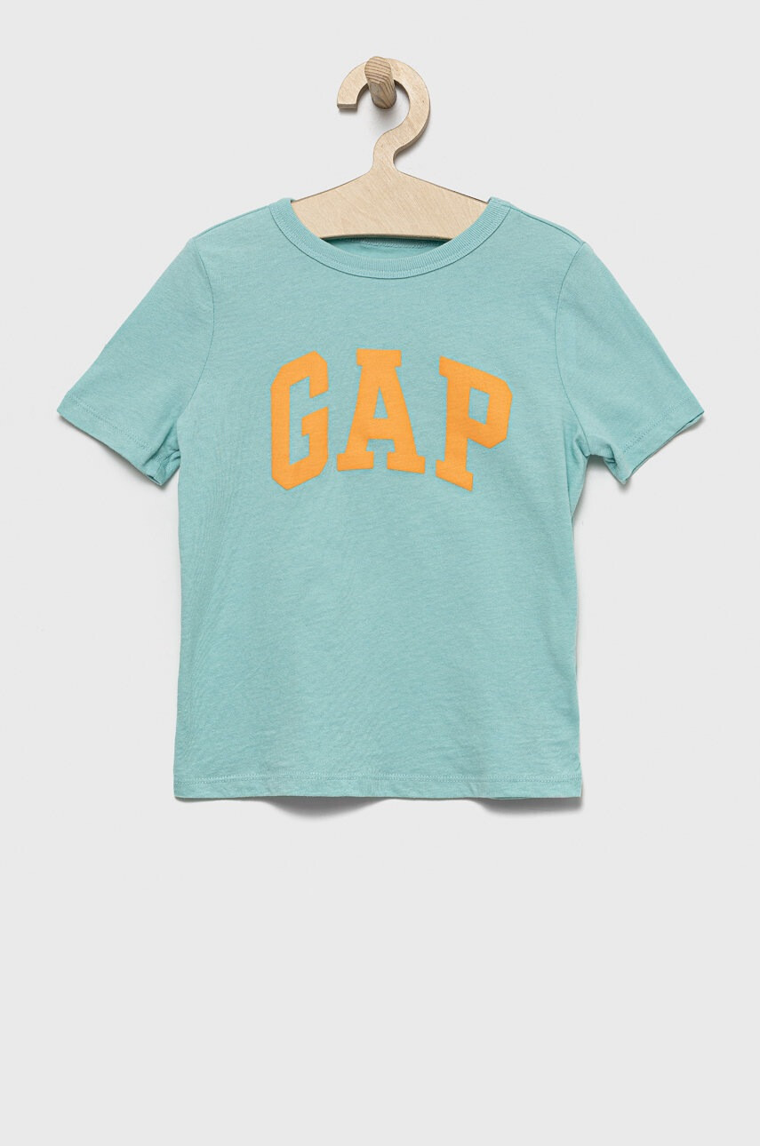 Gap Детска памучна тениска (2-pack) с принт - Pepit.bg
