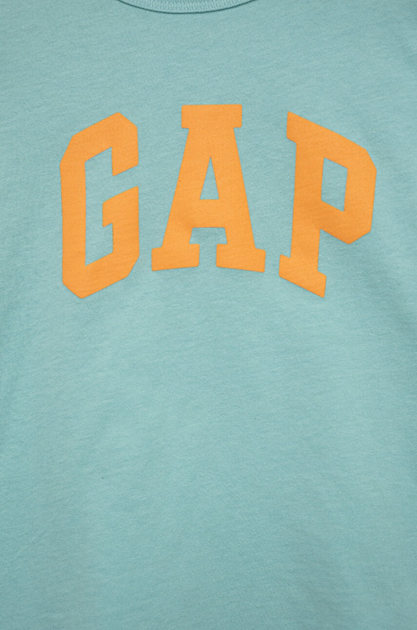 Gap Детска памучна тениска (2-pack) с принт - Pepit.bg