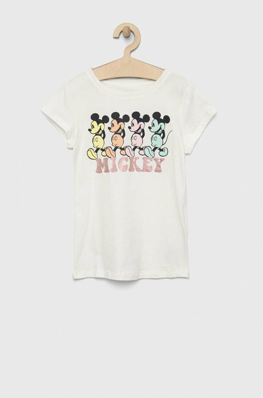 Gap Детска памучна тениска x Disney (2 броя) - Pepit.bg