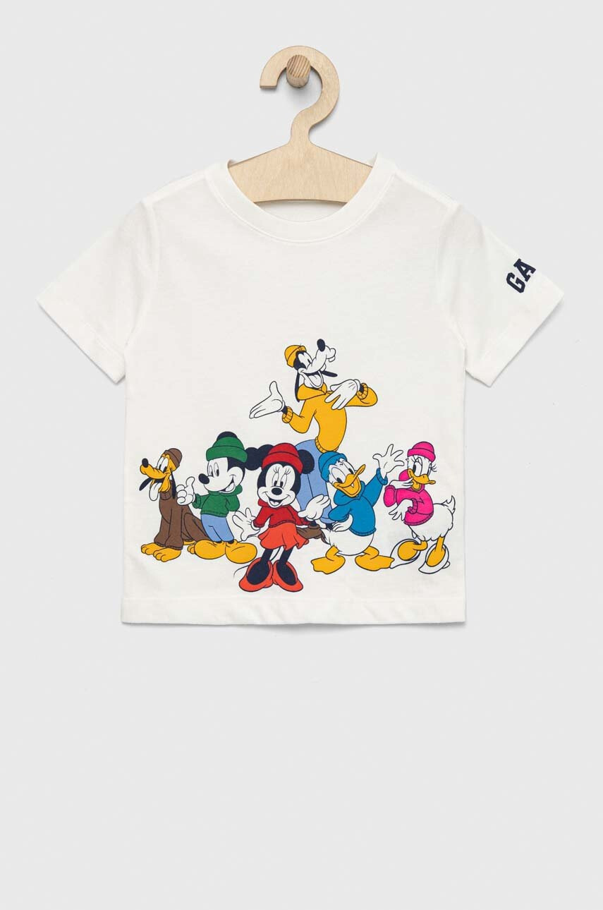 Gap Детска памучна тениска X Disney - Pepit.bg