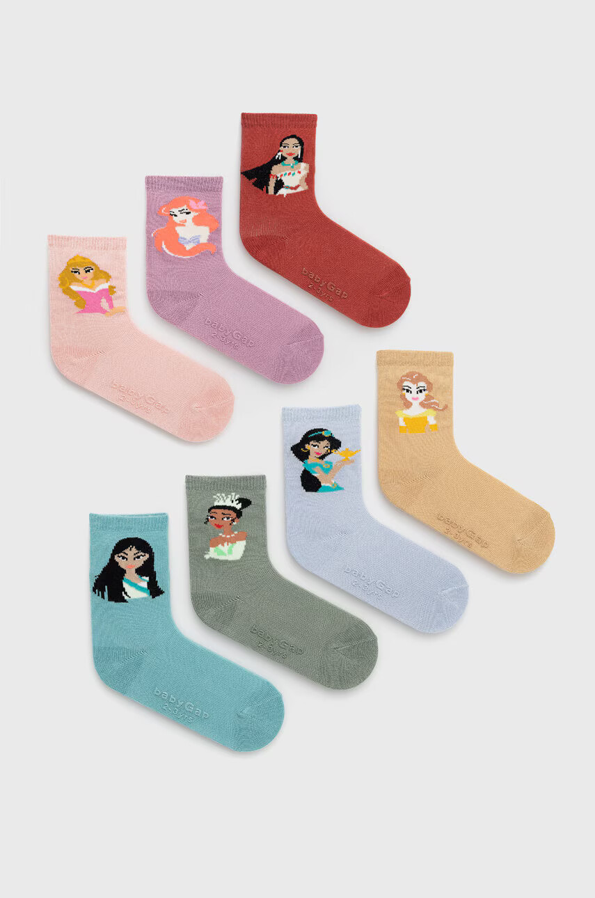 Gap Детски чорапи x Disney (7 чифта) - Pepit.bg