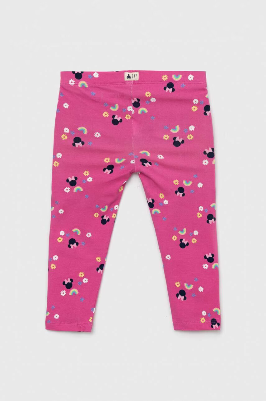 Gap Детски клин x Disney в розово с десен - Pepit.bg
