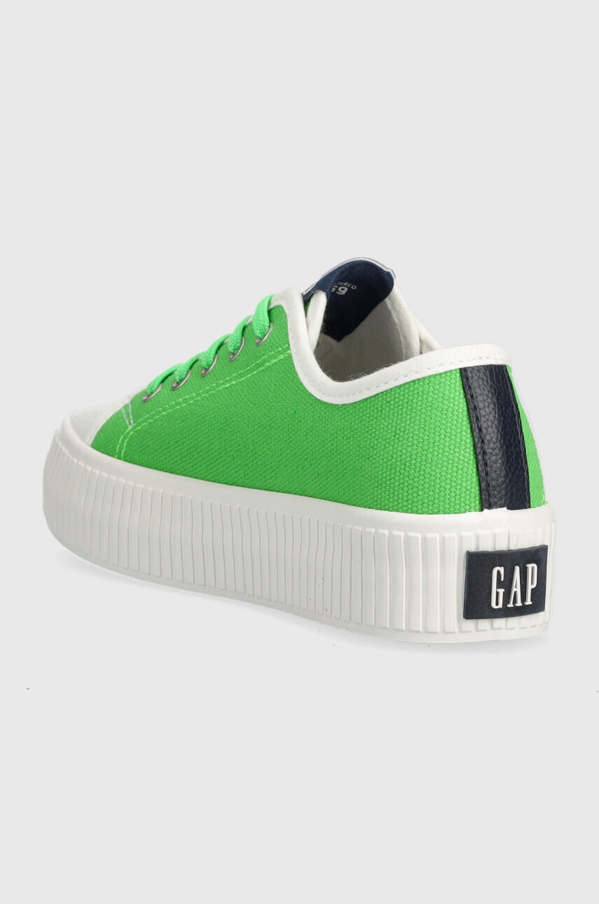Gap Детски ниски кецове в зелено - Pepit.bg