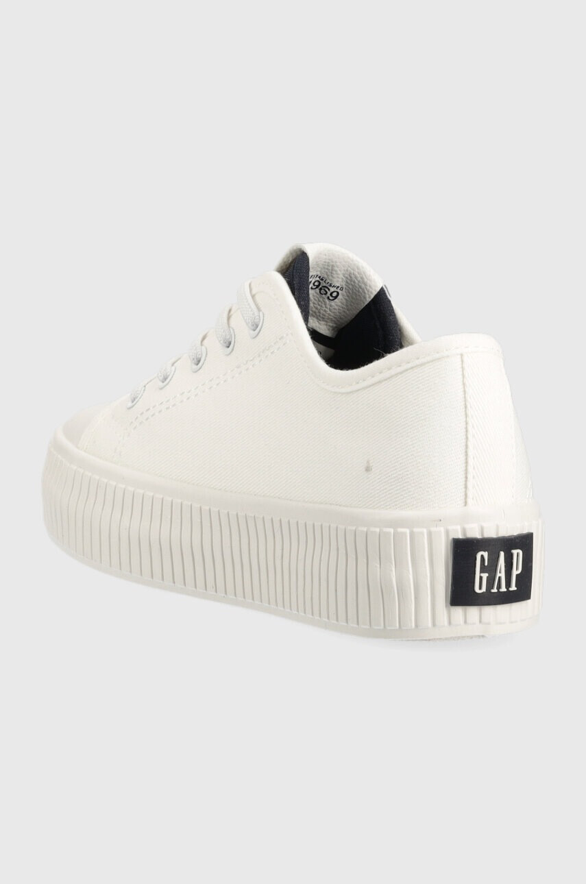 Gap Детски ниски кецове в бяло - Pepit.bg