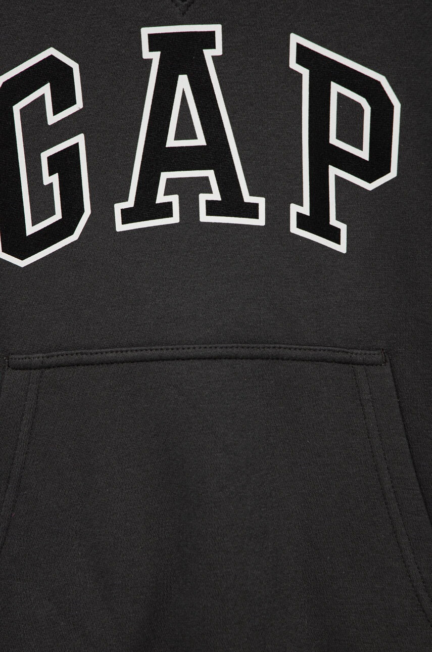 Gap Детски суичър в сиво с принт - Pepit.bg