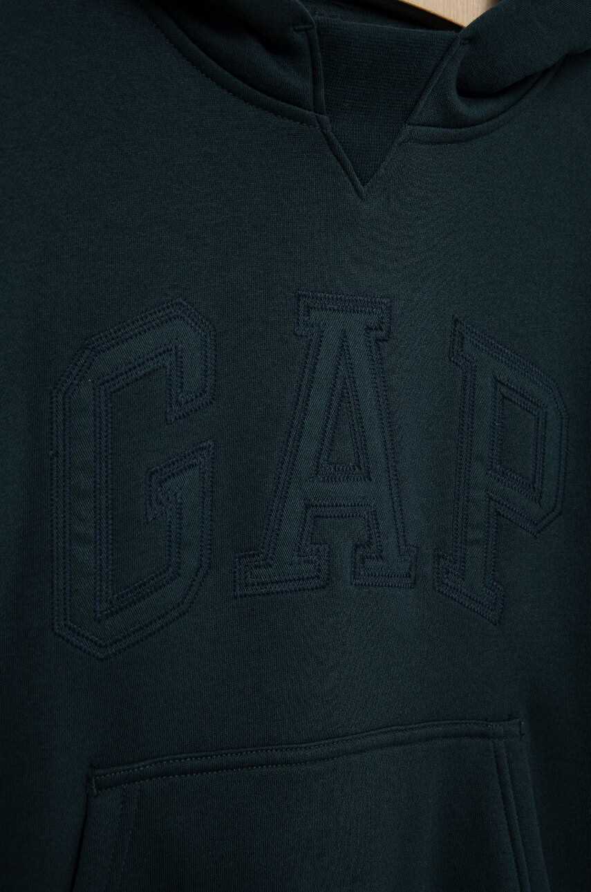 Gap Детски суичър в зелено с апликация - Pepit.bg