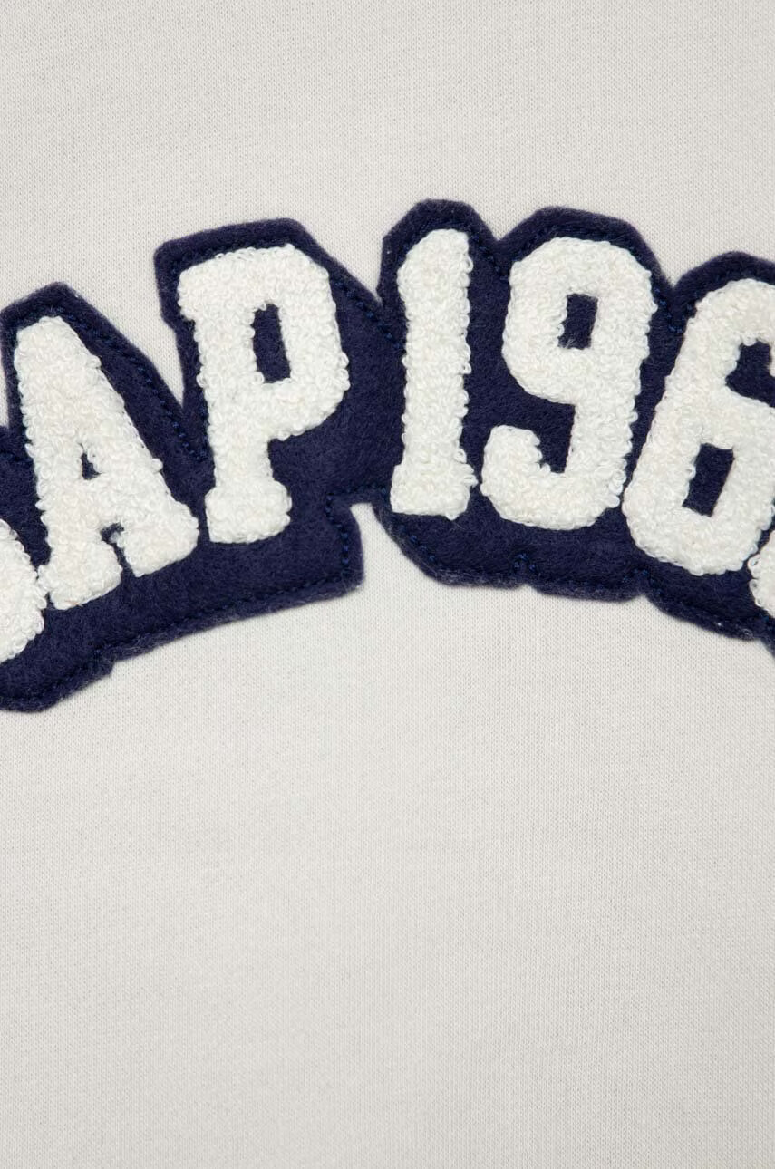 Gap Детски суичър в бежово с десен - Pepit.bg