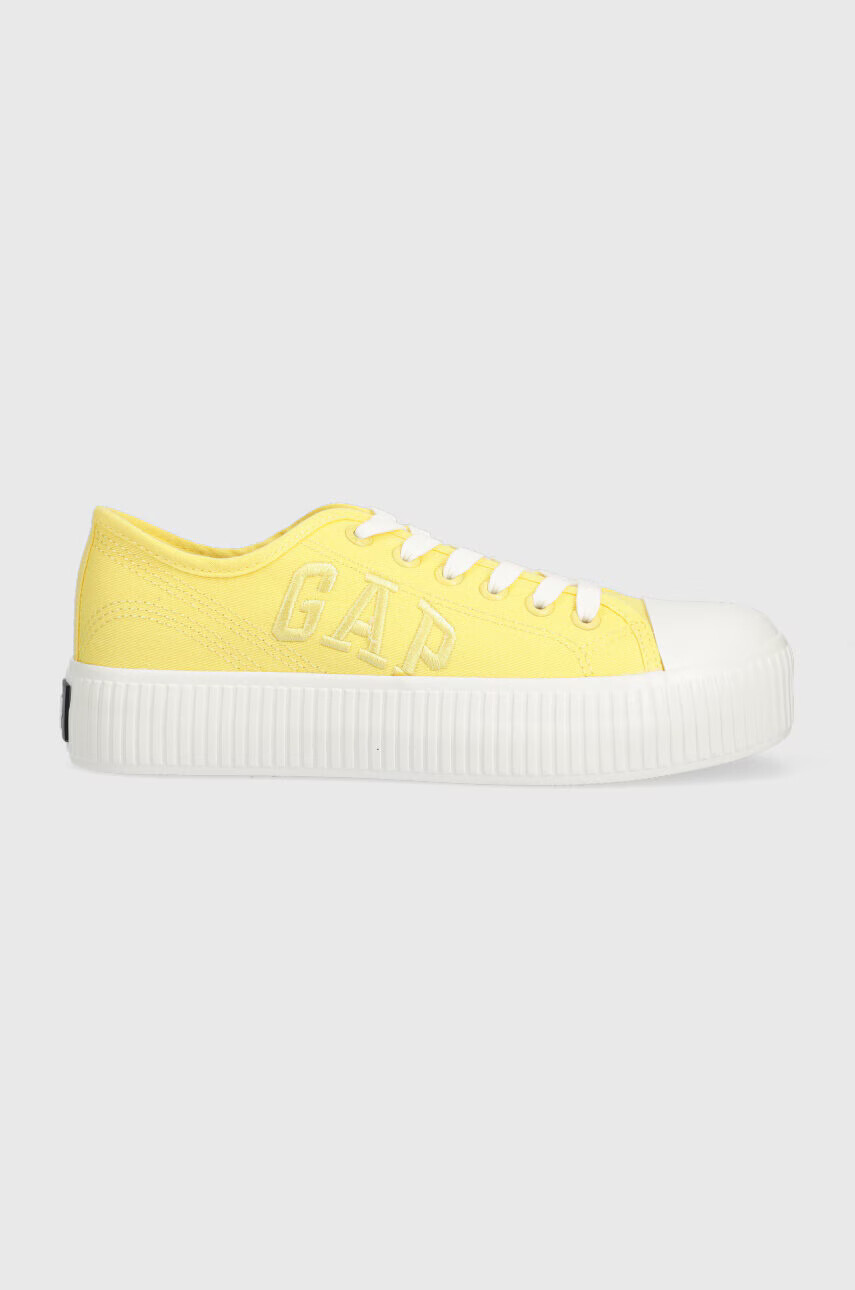 Gap Ниски кецове JACKSON в жълто GAI001F5T - Pepit.bg