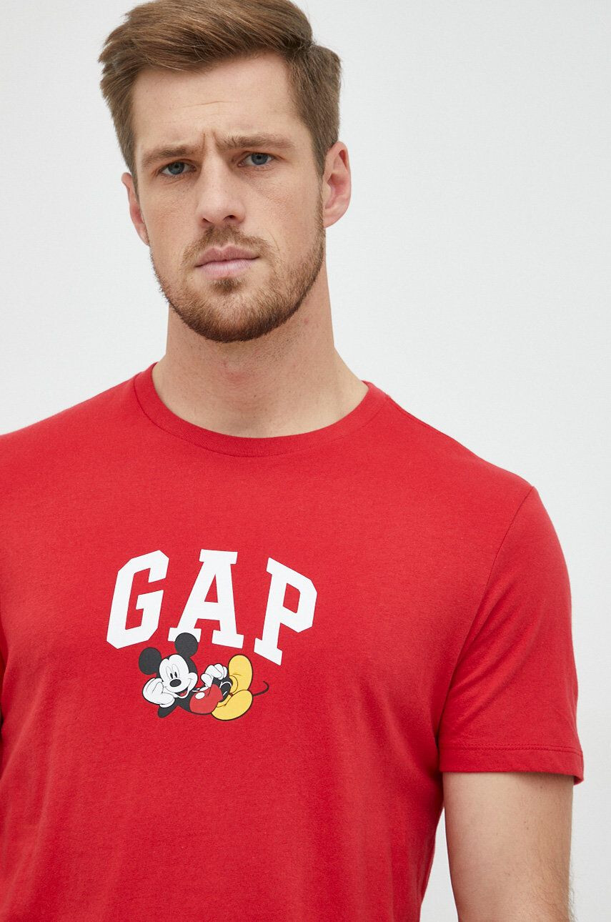 Gap Памучна тениска Mickey Mouse - Pepit.bg