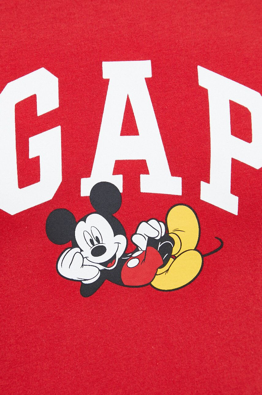 Gap Памучна тениска Mickey Mouse - Pepit.bg