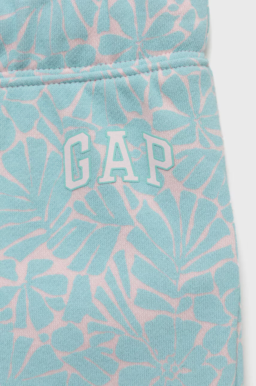 Gap Спортен панталон в тюркоазено с десен - Pepit.bg