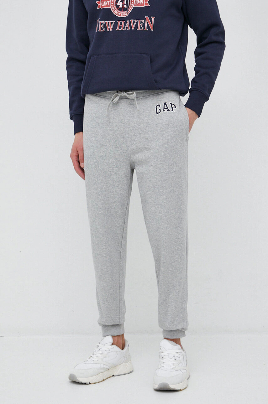 Gap Спортен панталон в сиво с принт - Pepit.bg