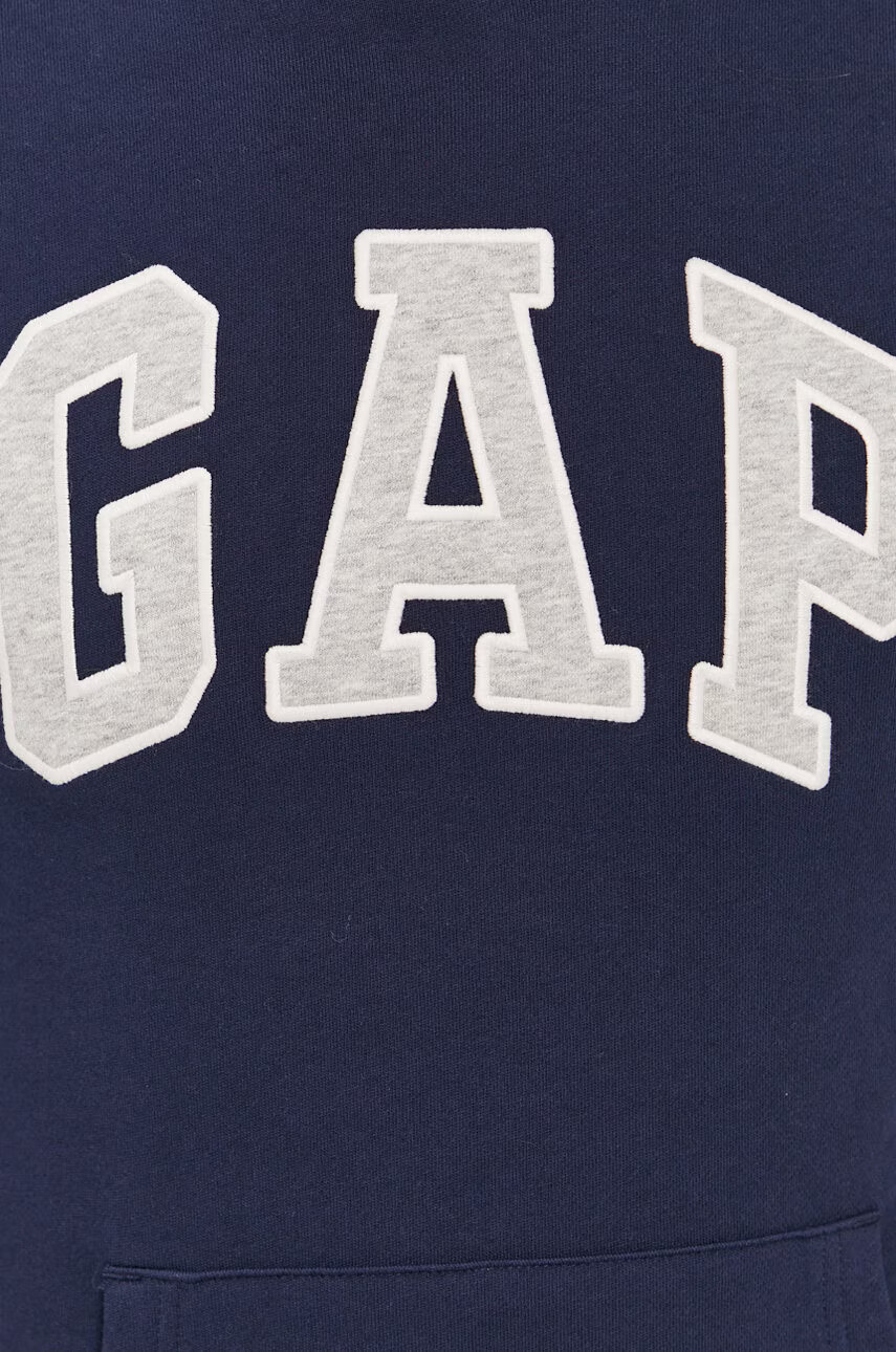 Gap Суичър мъжки в тъмносиньо с апликация - Pepit.bg
