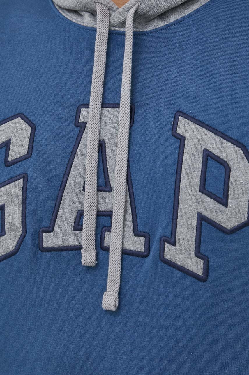 Gap Суичър с качулка с десен - Pepit.bg