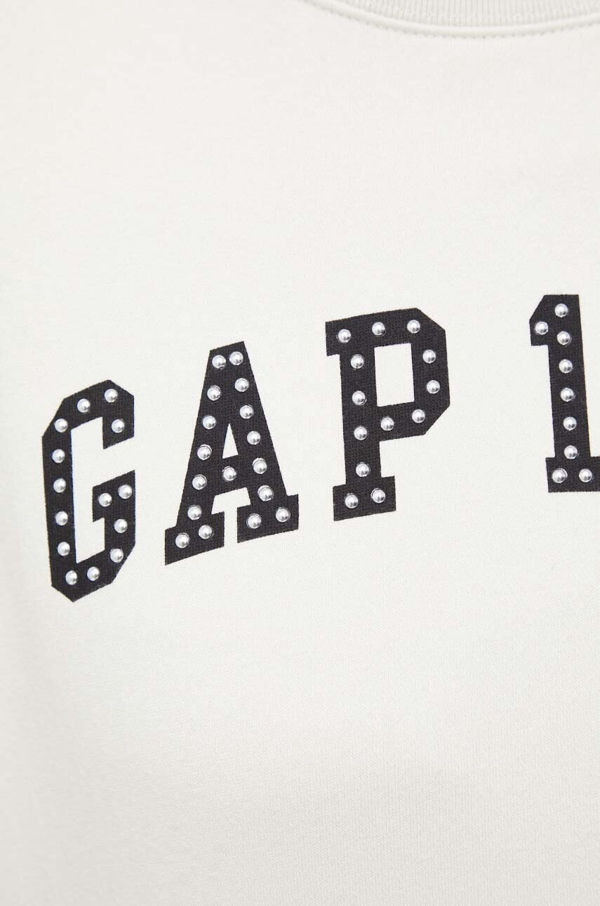 Gap Суичър в бежово с апликация - Pepit.bg