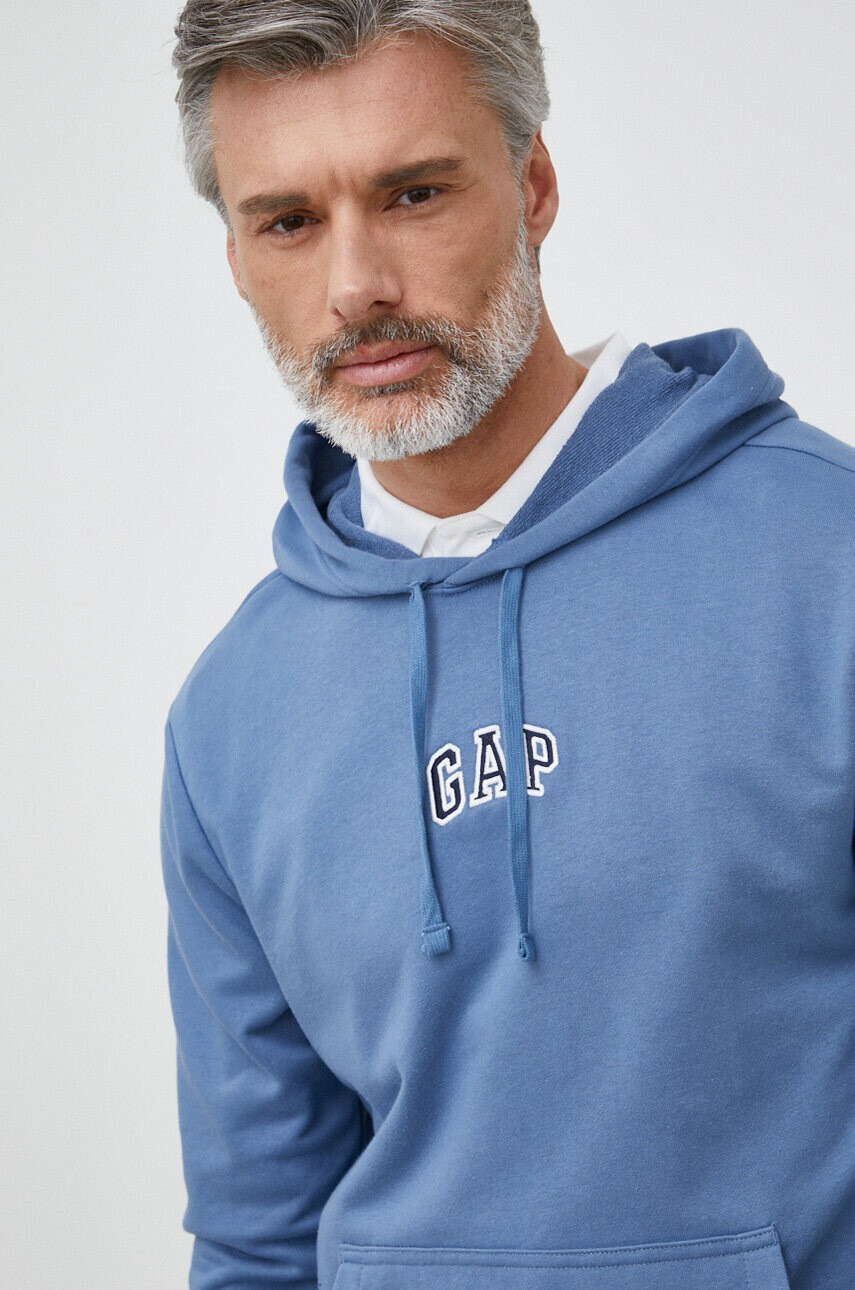 Gap Суичър в синьо с апликация - Pepit.bg