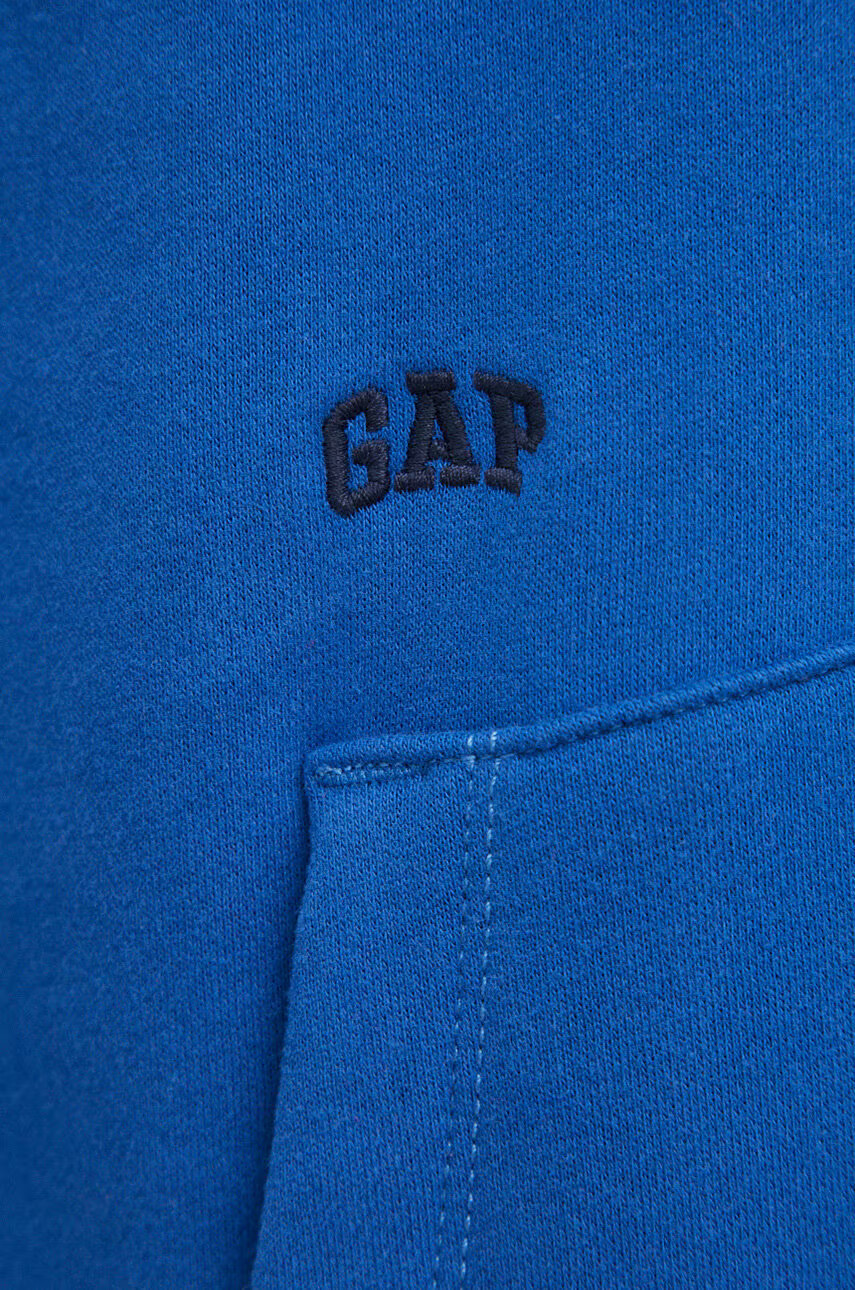 Gap Суичър в синьо с качулка с принт - Pepit.bg