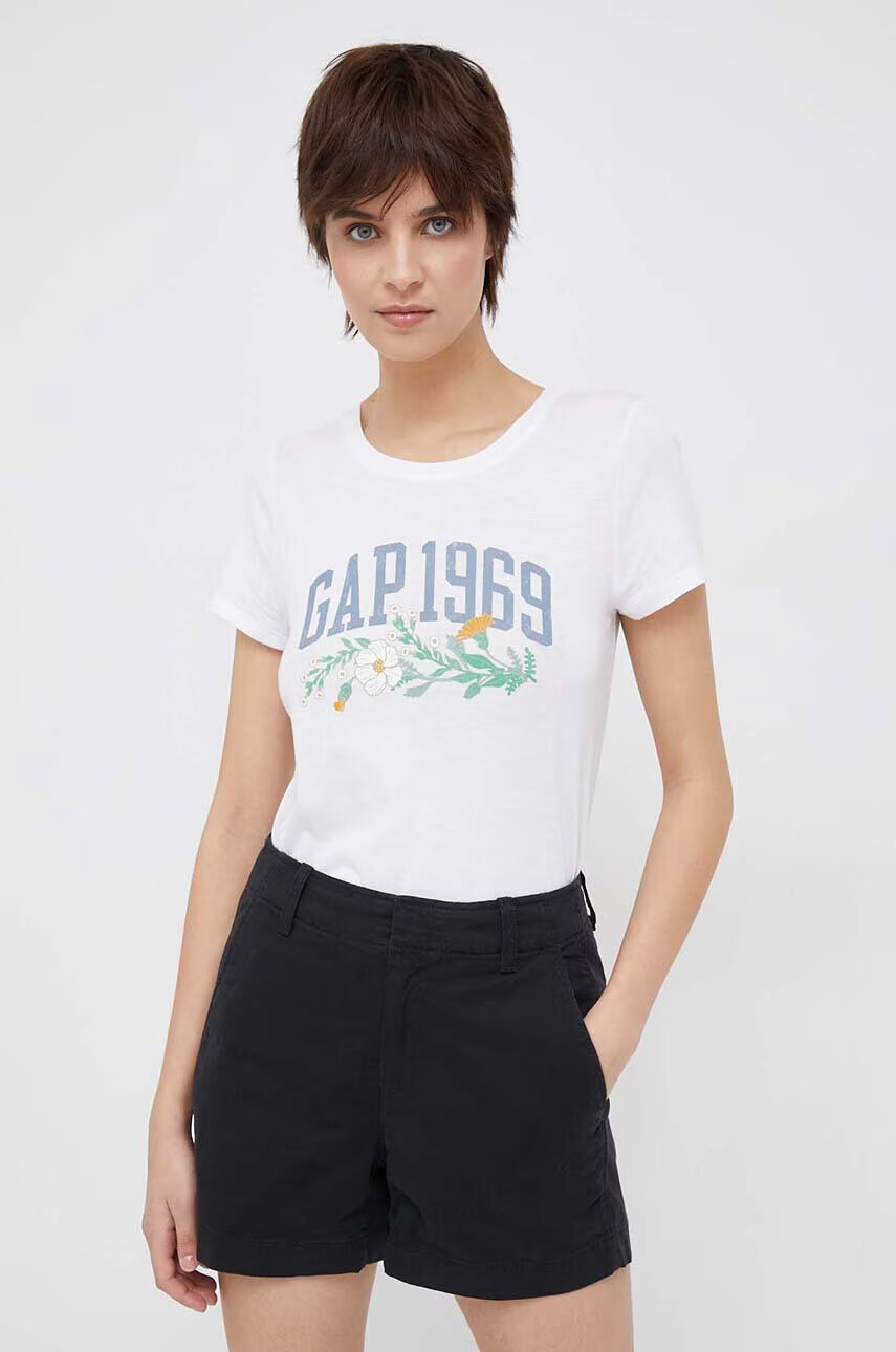 Gap Тениска в зелено - Pepit.bg