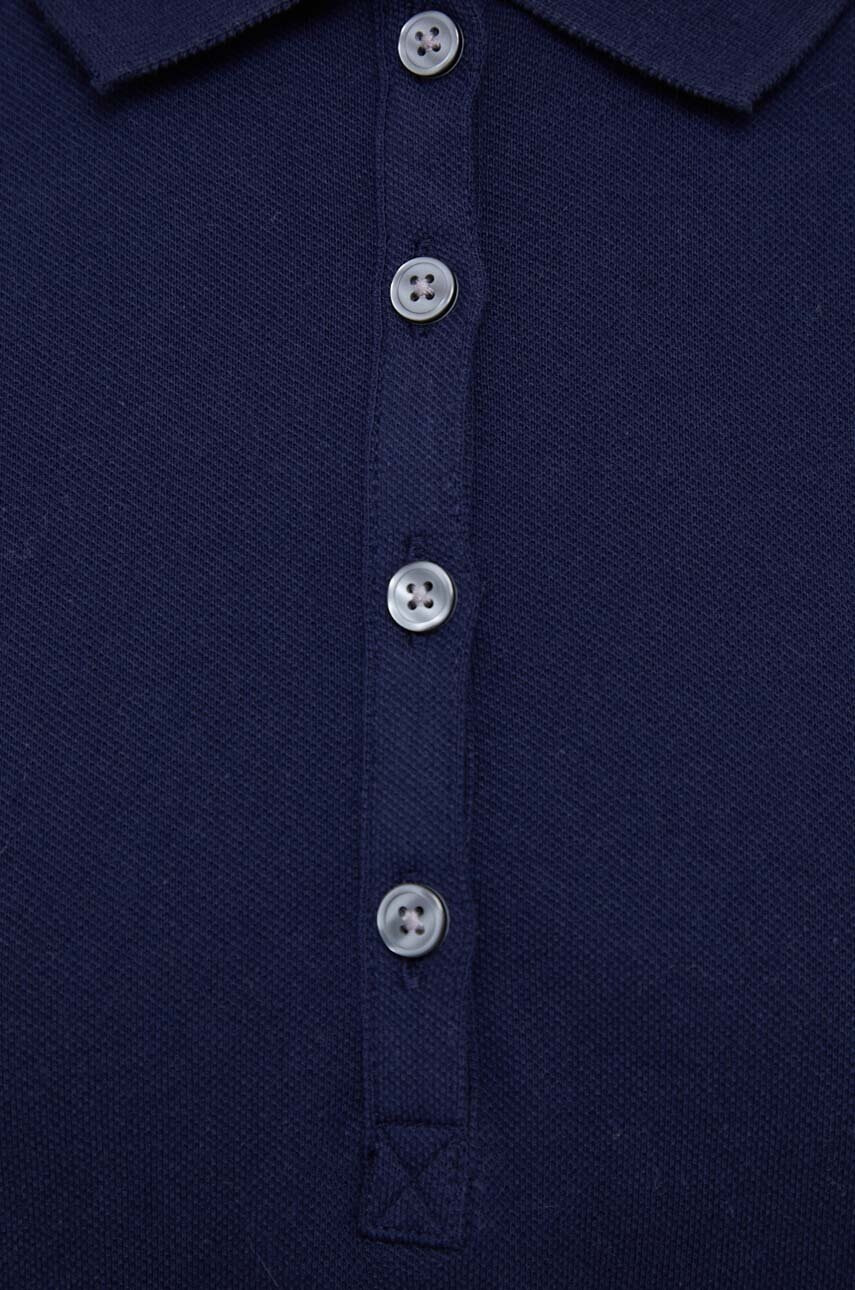 Gap Тениска с яка в тъмносиньо - Pepit.bg