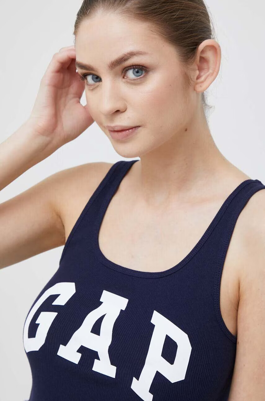 Gap Топ (2 броя) дамски в тъмносиньо - Pepit.bg