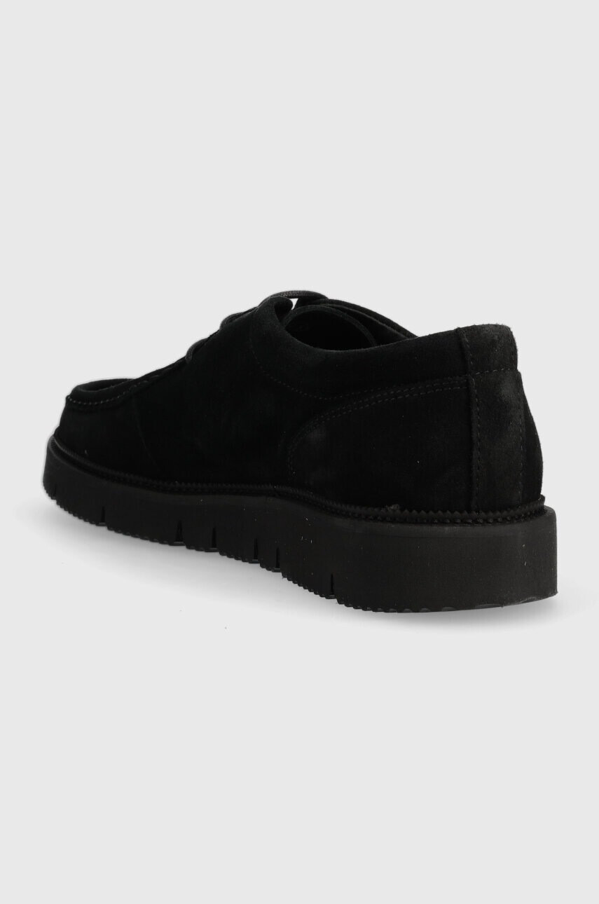 Garment Project Половинки обувки от велур Eilo Vibram Low в черно GP2469 - Pepit.bg