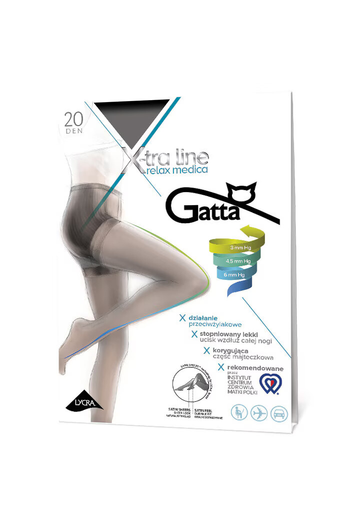 Gatta Чорапогащи X-tra Line Relax Medica 20 DEN - Pepit.bg