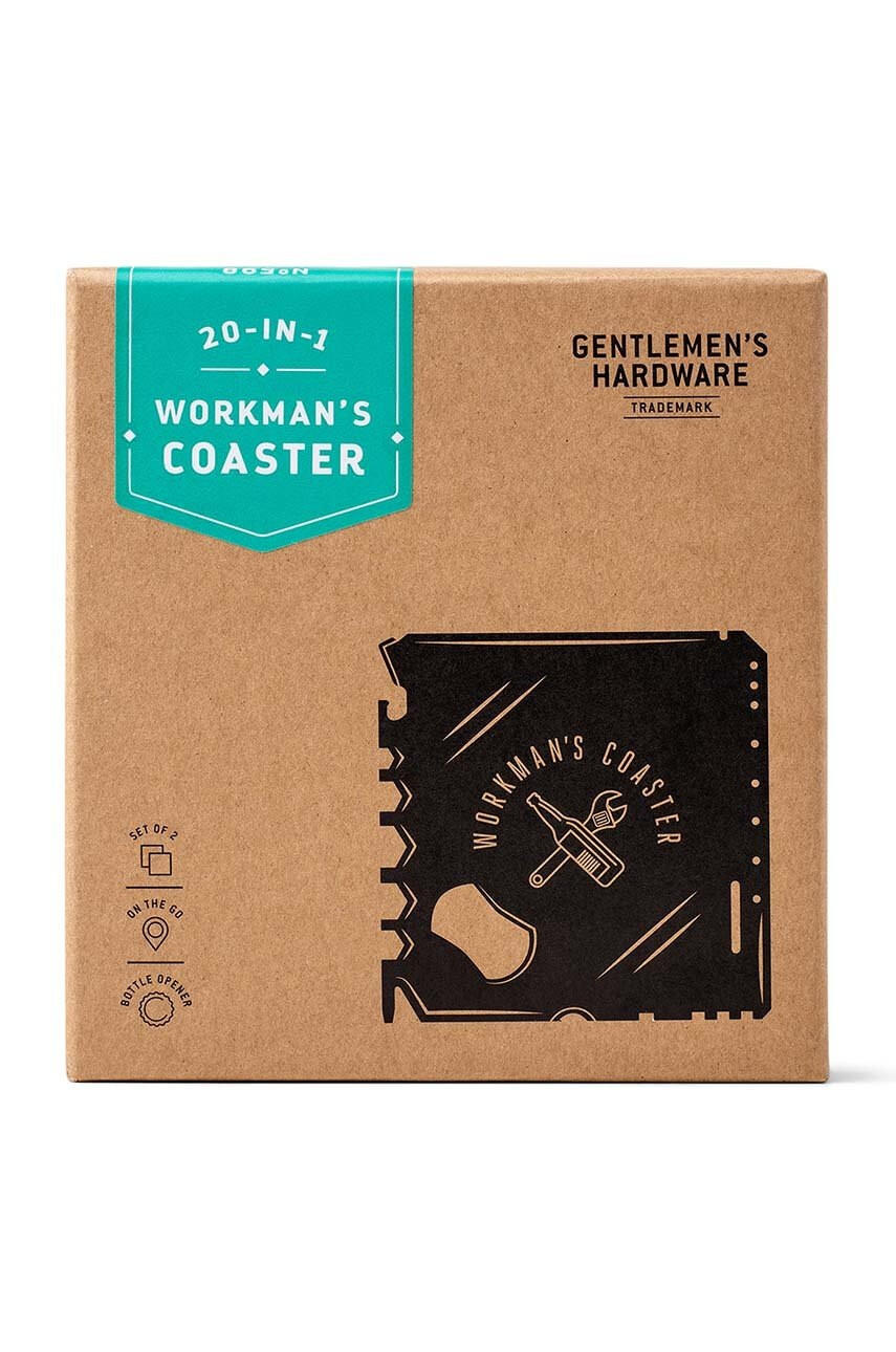 Gentlemen's Hardware Gentelmen's Hardware Мултифункционален инструмент Workmans Coaster (2 броя) - Pepit.bg