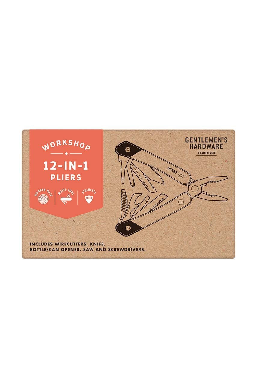 Gentlemen's Hardware Мултифункционален инструмент Gentelmen's Hardware Plier 12 w 1 - Pepit.bg