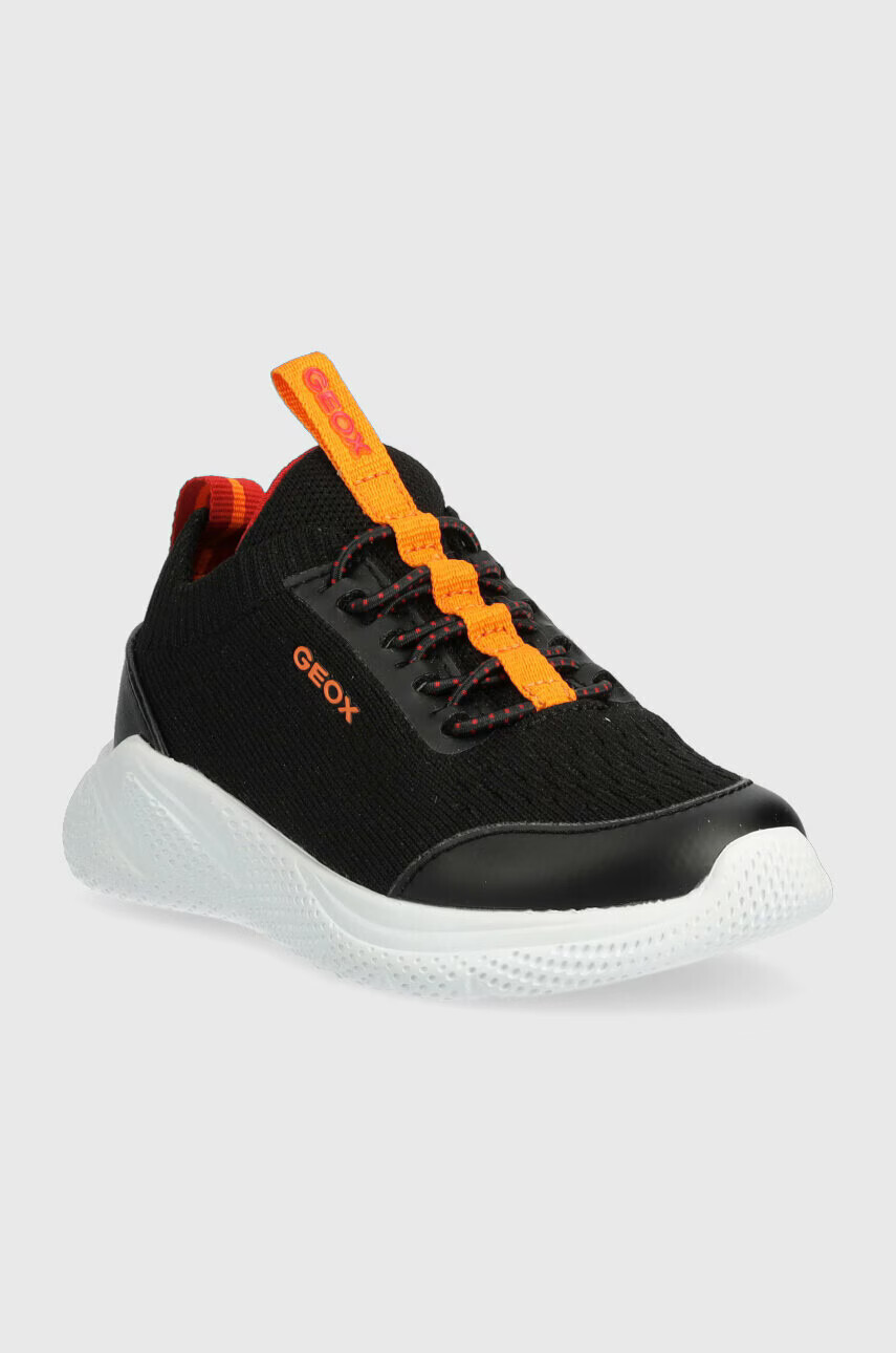 Geox Детски маратонки в черно - Pepit.bg