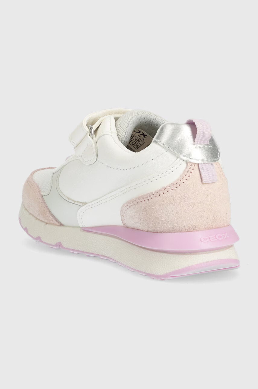 Geox Детски маратонки в бяло - Pepit.bg