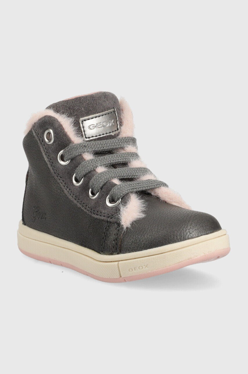 Geox Детски маратонки Trottola в сиво - Pepit.bg