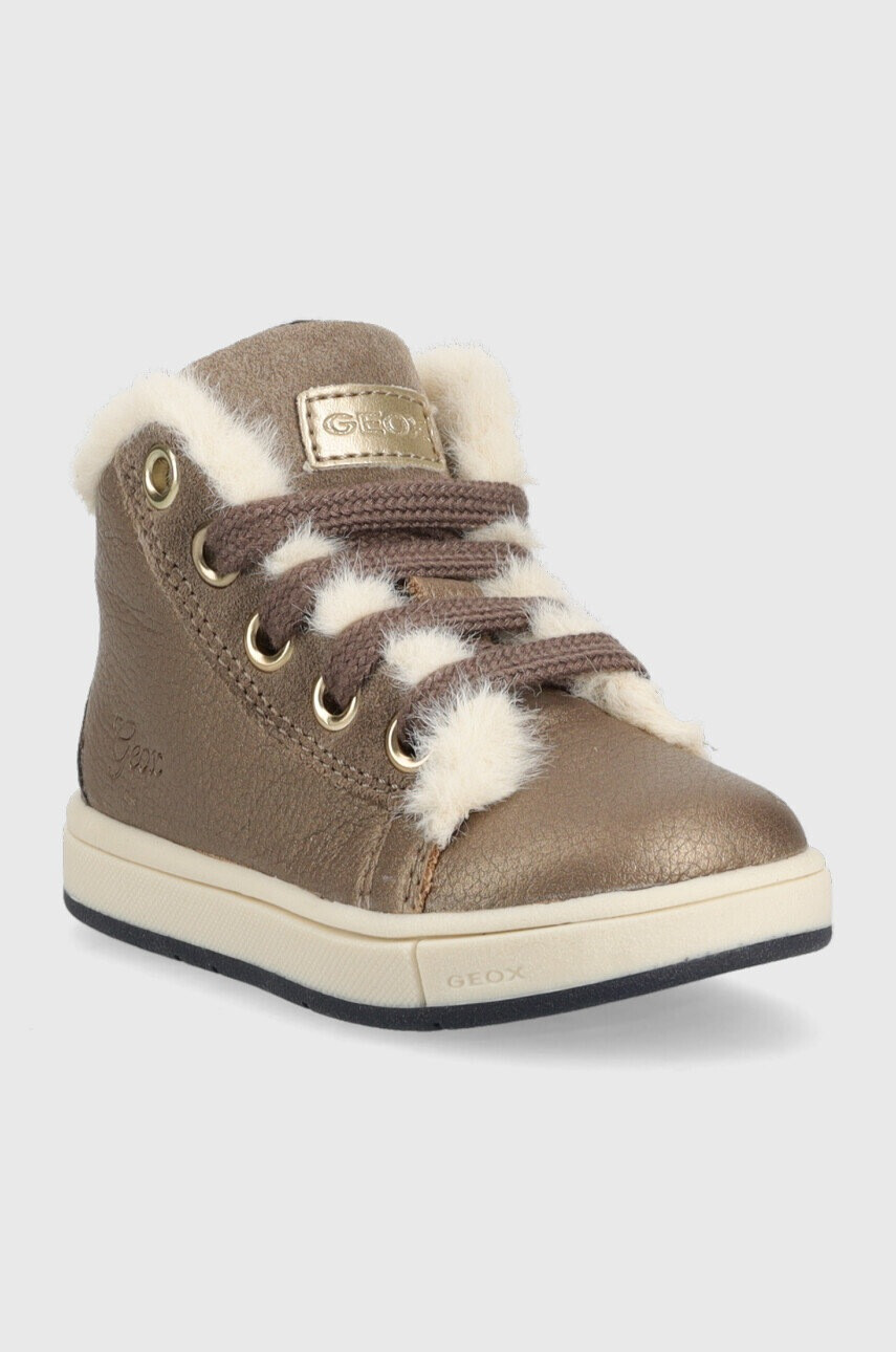 Geox Детски маратонки Trottola в сиво - Pepit.bg