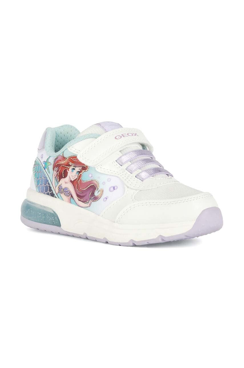 Geox Детски маратонки x Disney в бяло - Pepit.bg