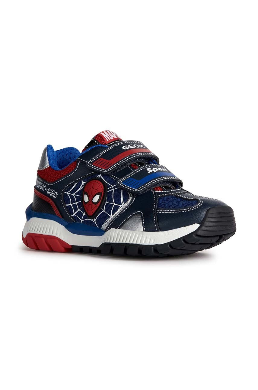 Geox Детски маратонки x Marvel в тъмносиньо - Pepit.bg