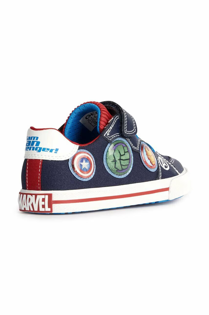 Geox Детски маратонки x Marvel в тъмносиньо - Pepit.bg