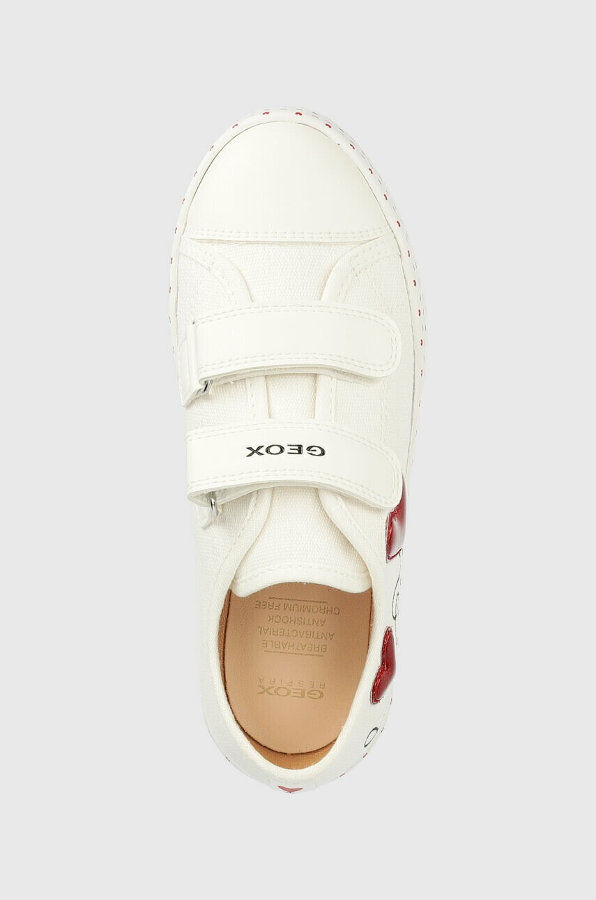 Geox Детски ниски кецове в бяло - Pepit.bg