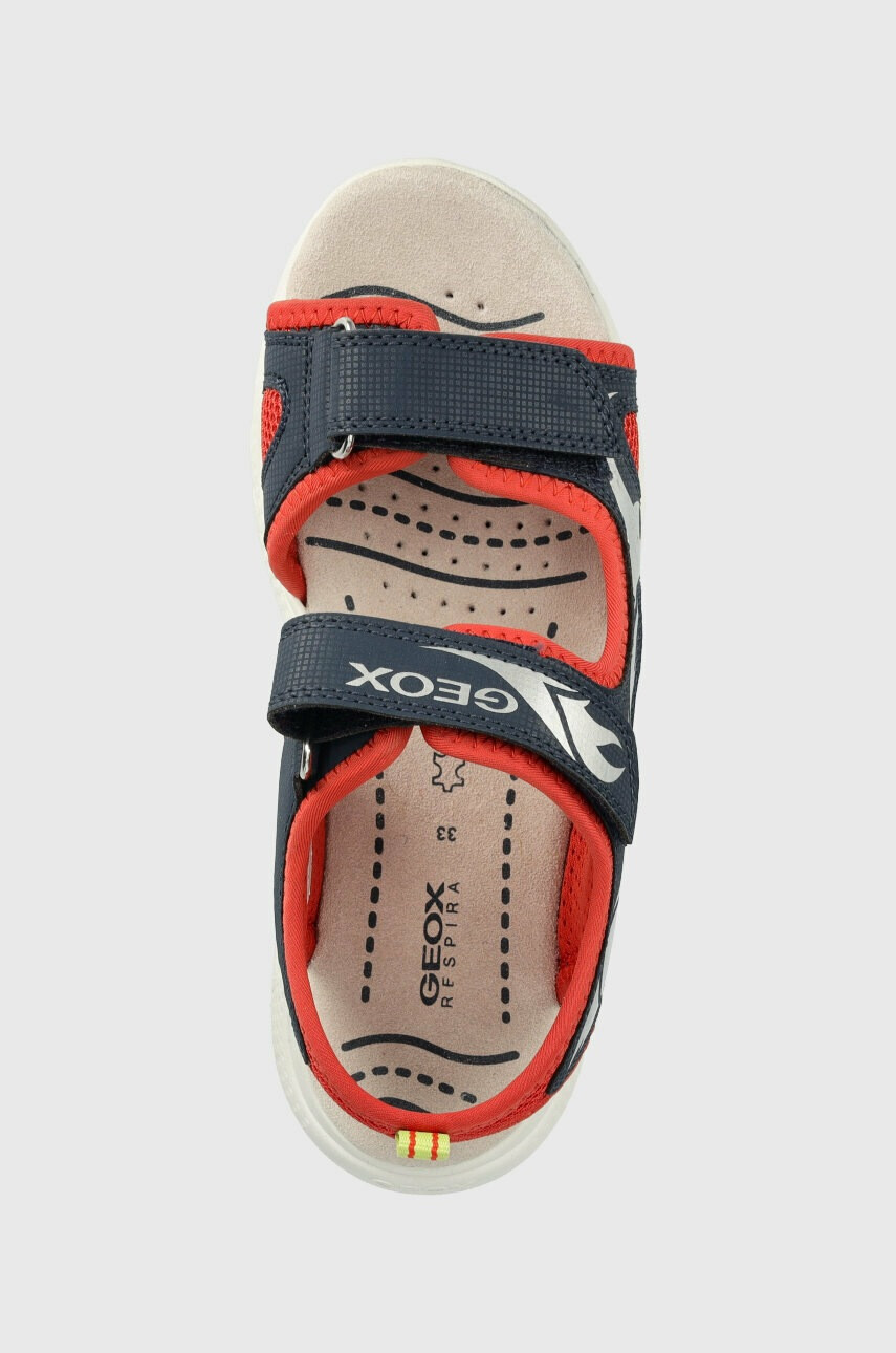 Geox Детски сандали в сребристо - Pepit.bg
