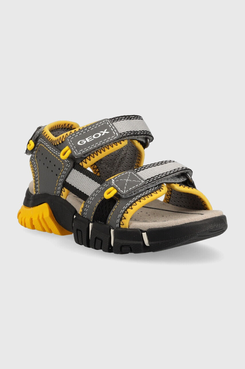 Geox Детски сандали в сиво - Pepit.bg