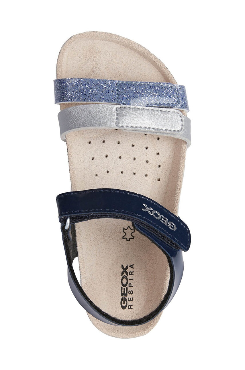Geox Детски сандали в сребристо - Pepit.bg