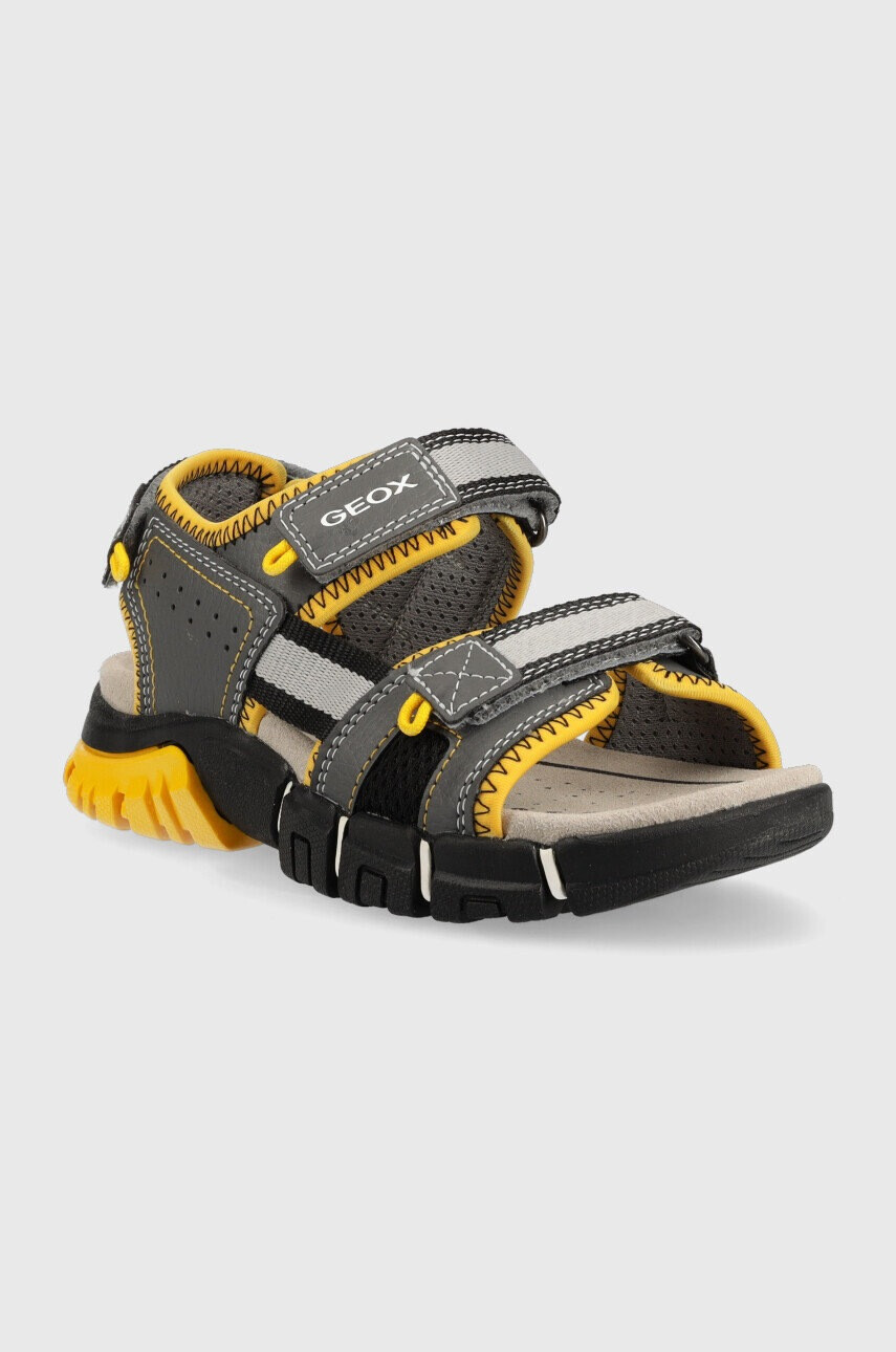 Geox Детски сандали в сиво - Pepit.bg