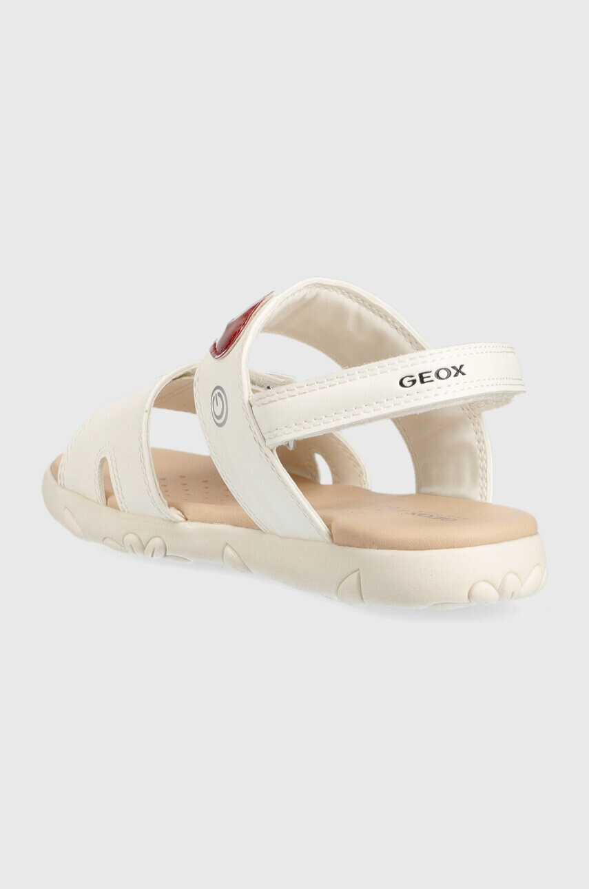 Geox Детски сандали в бяло - Pepit.bg