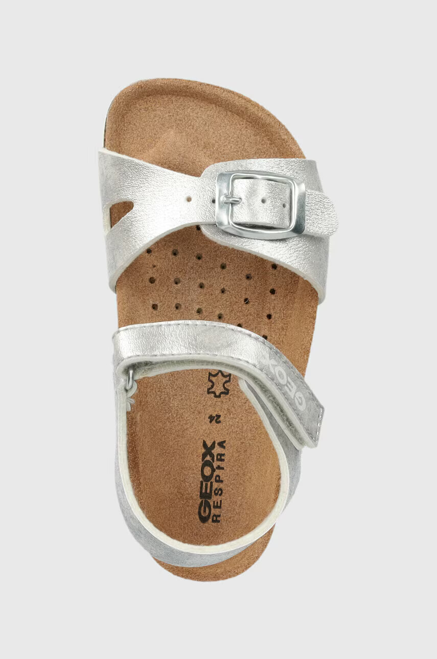 Geox Детски сандали в сребристо - Pepit.bg