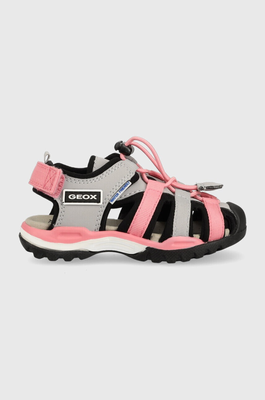Geox Детски сандали в сиво - Pepit.bg