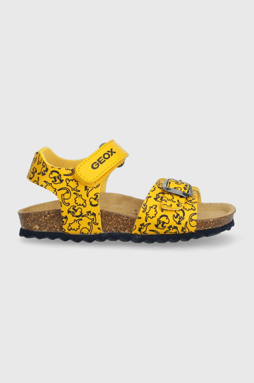 Geox Детски сандали в жълто - Pepit.bg
