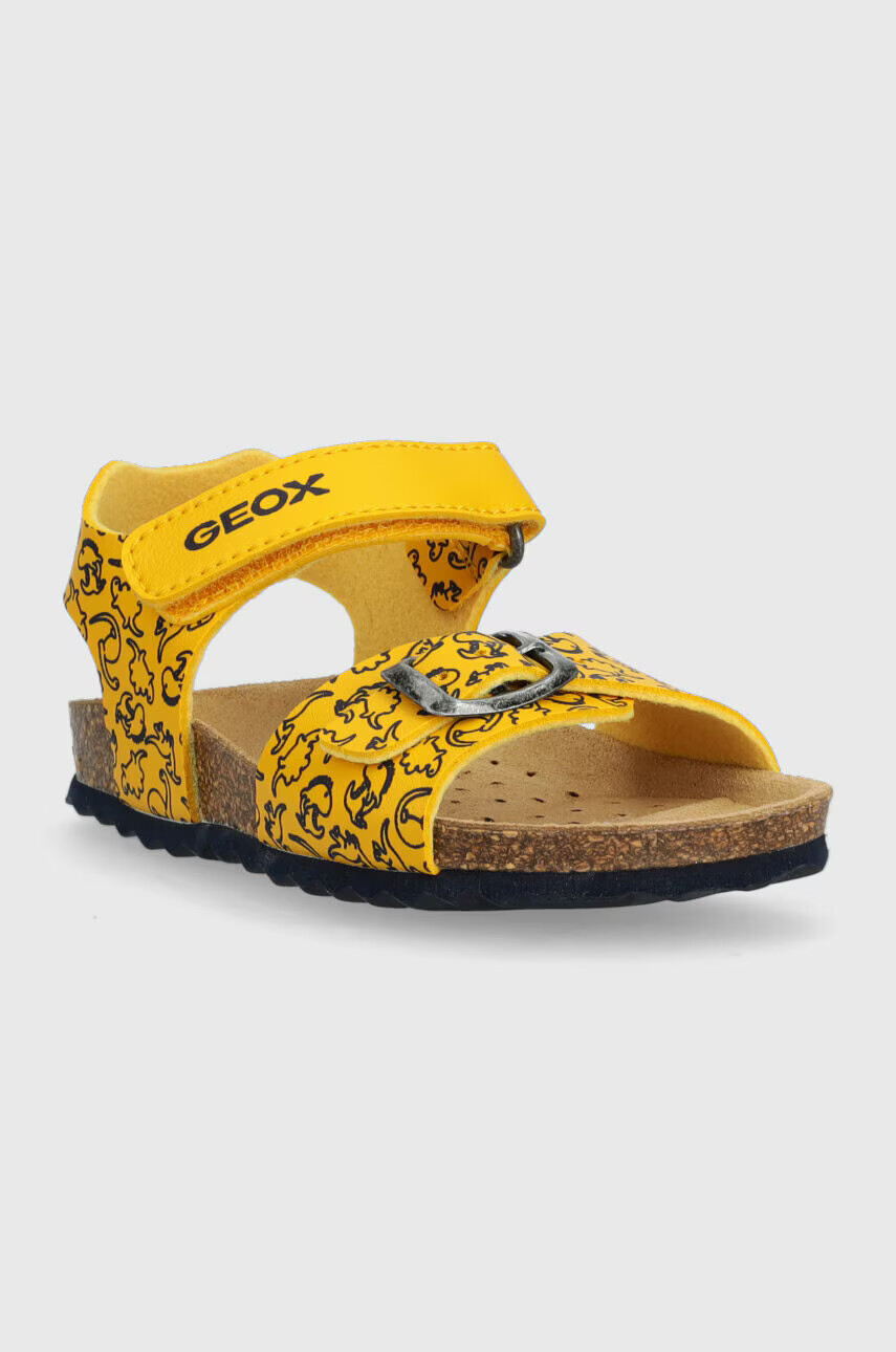 Geox Детски сандали в жълто - Pepit.bg