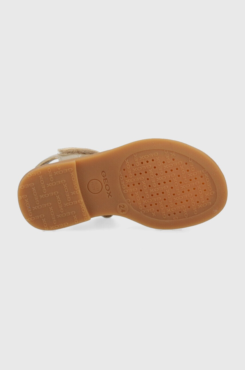Geox Детски сандали в златисто - Pepit.bg