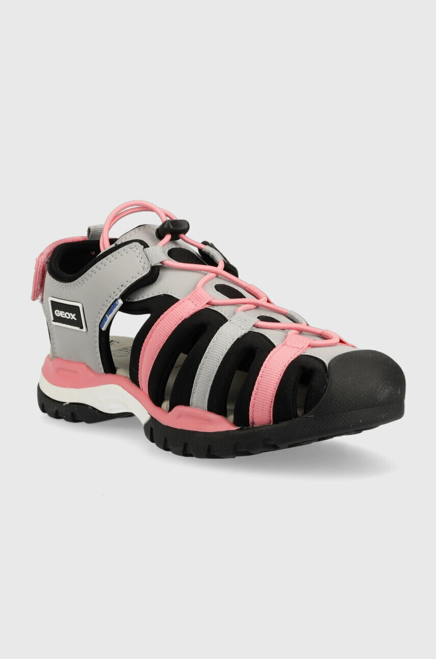 Geox Детски сандали в сиво - Pepit.bg