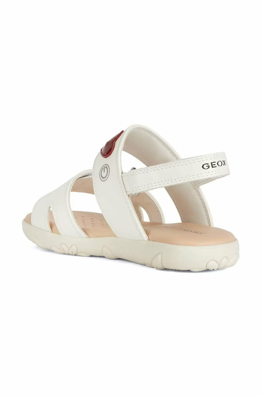 Geox Детски сандали в бяло - Pepit.bg