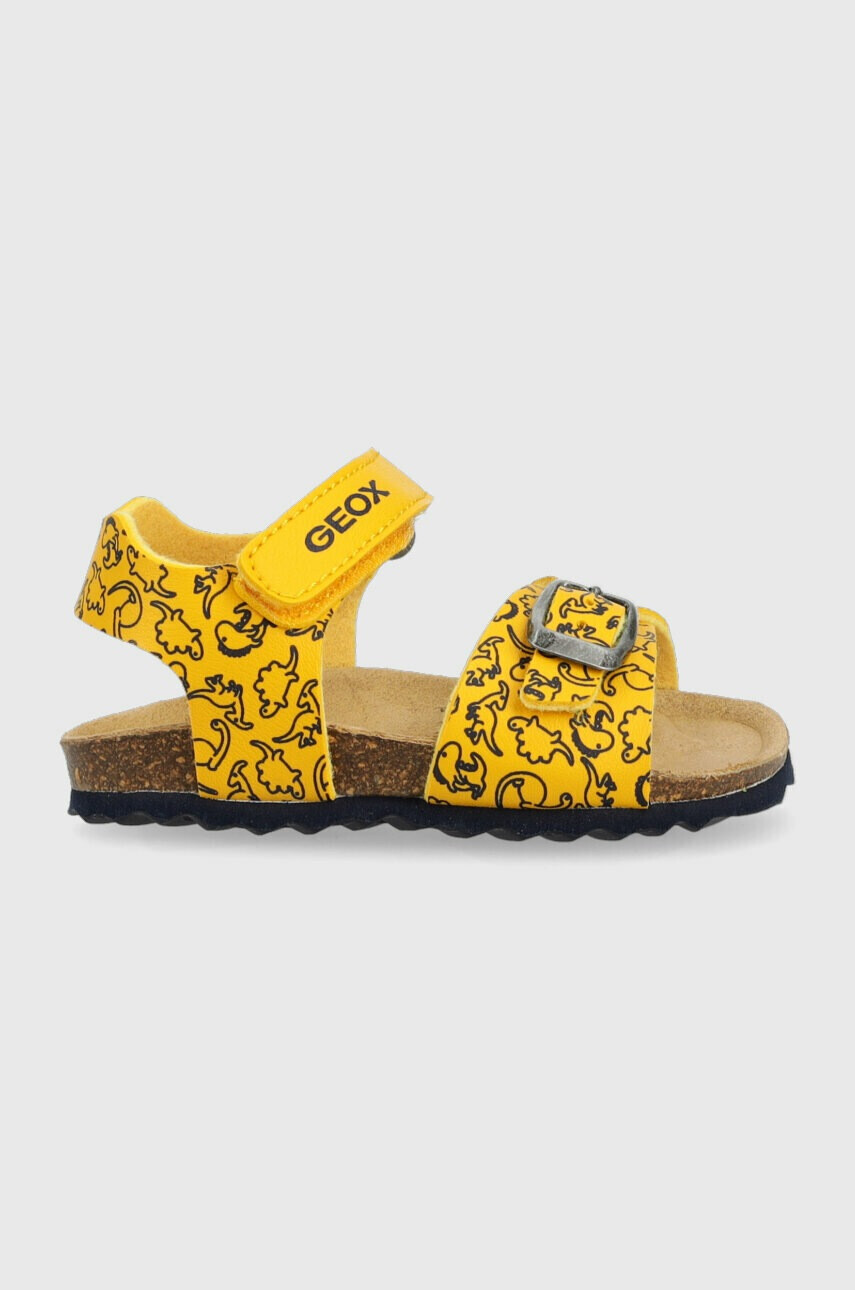 Geox Детски сандали в жълто - Pepit.bg